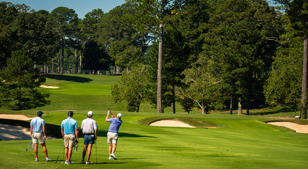 golf_tournament A charity golf tournament in georgia.